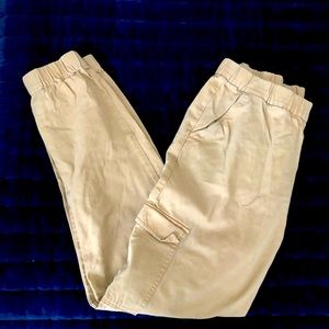 Divided Cargo Khaki Pants